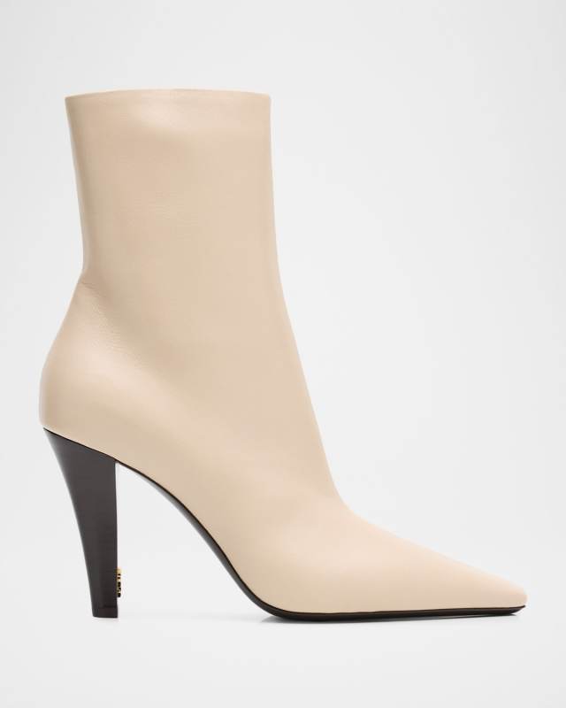 Jill Leather Booties